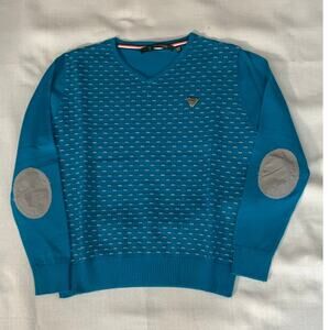 John Biaggio Big Boys' V-Neck‎ Parker Sweater size 6/7